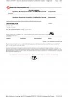 产品 CUL资料 (E304539)